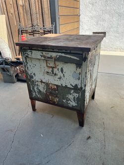 Vintage metal cabinet
