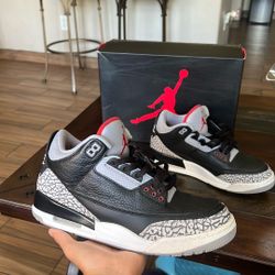 Jordan 3 black cements