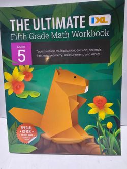 Ultimate IXL Fifth Grade Math Workbook