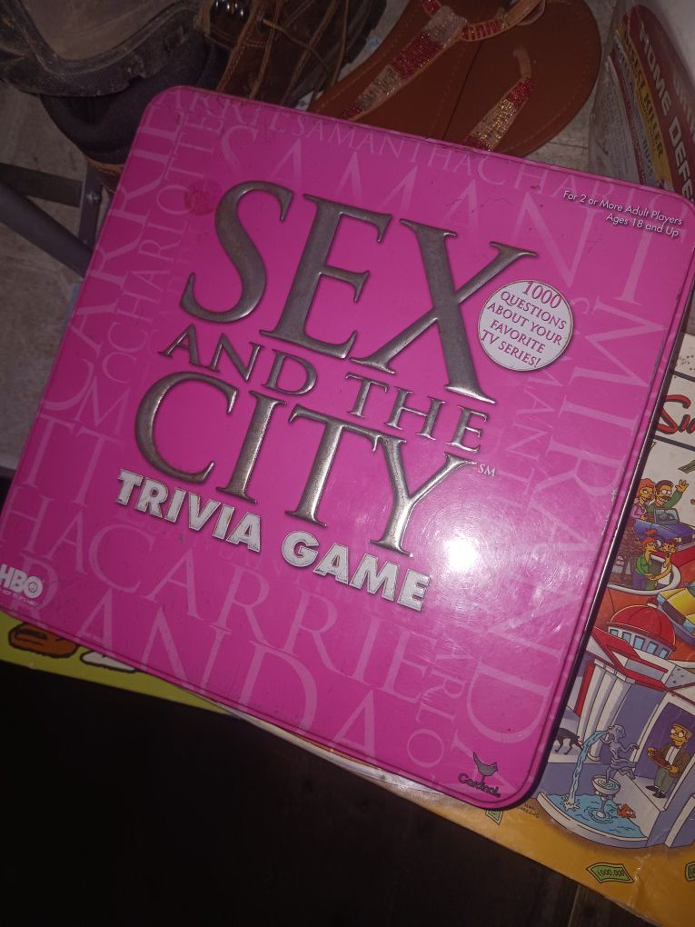 Sex & the city trivia game 