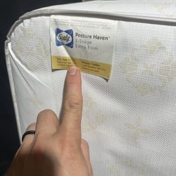 seally posture Heaven two stage extra firm crib mattress