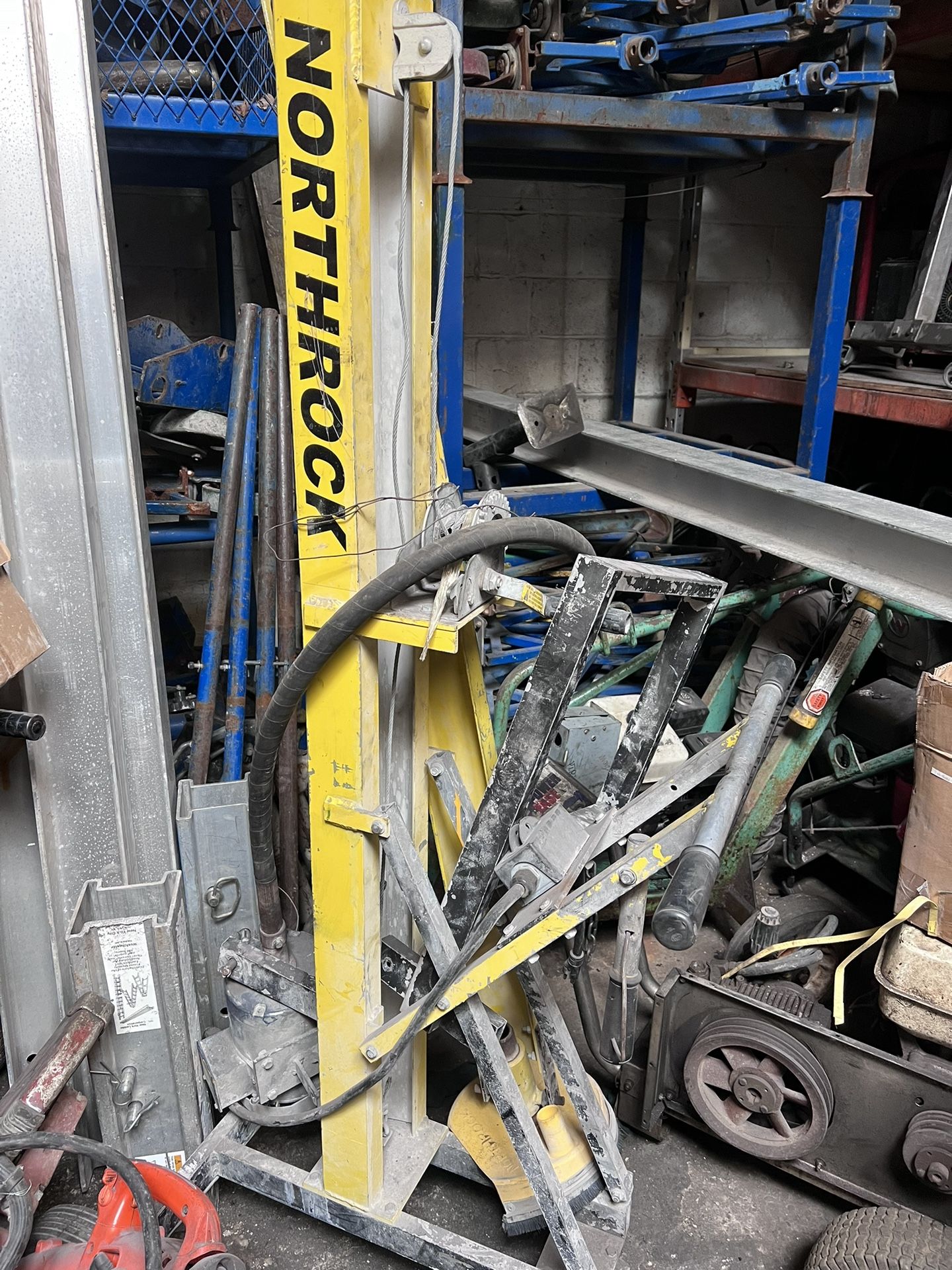 electric concrete ceiling grinder