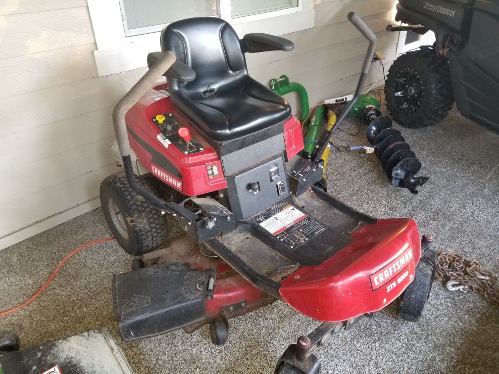 Craftsman ZTS 6000 Zero Turn Mower for Sale in Gig Harbor, WA OfferUp