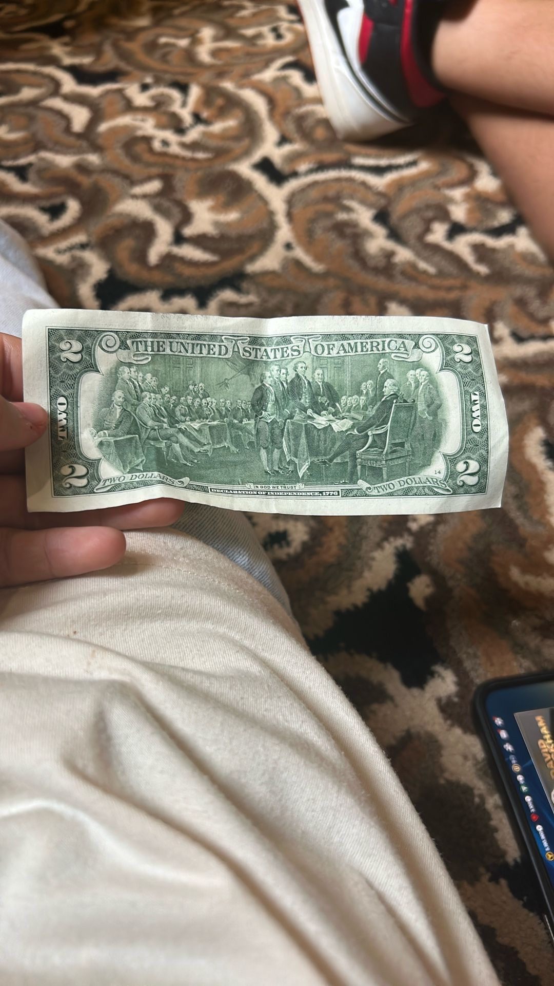 2 Dollar Bill