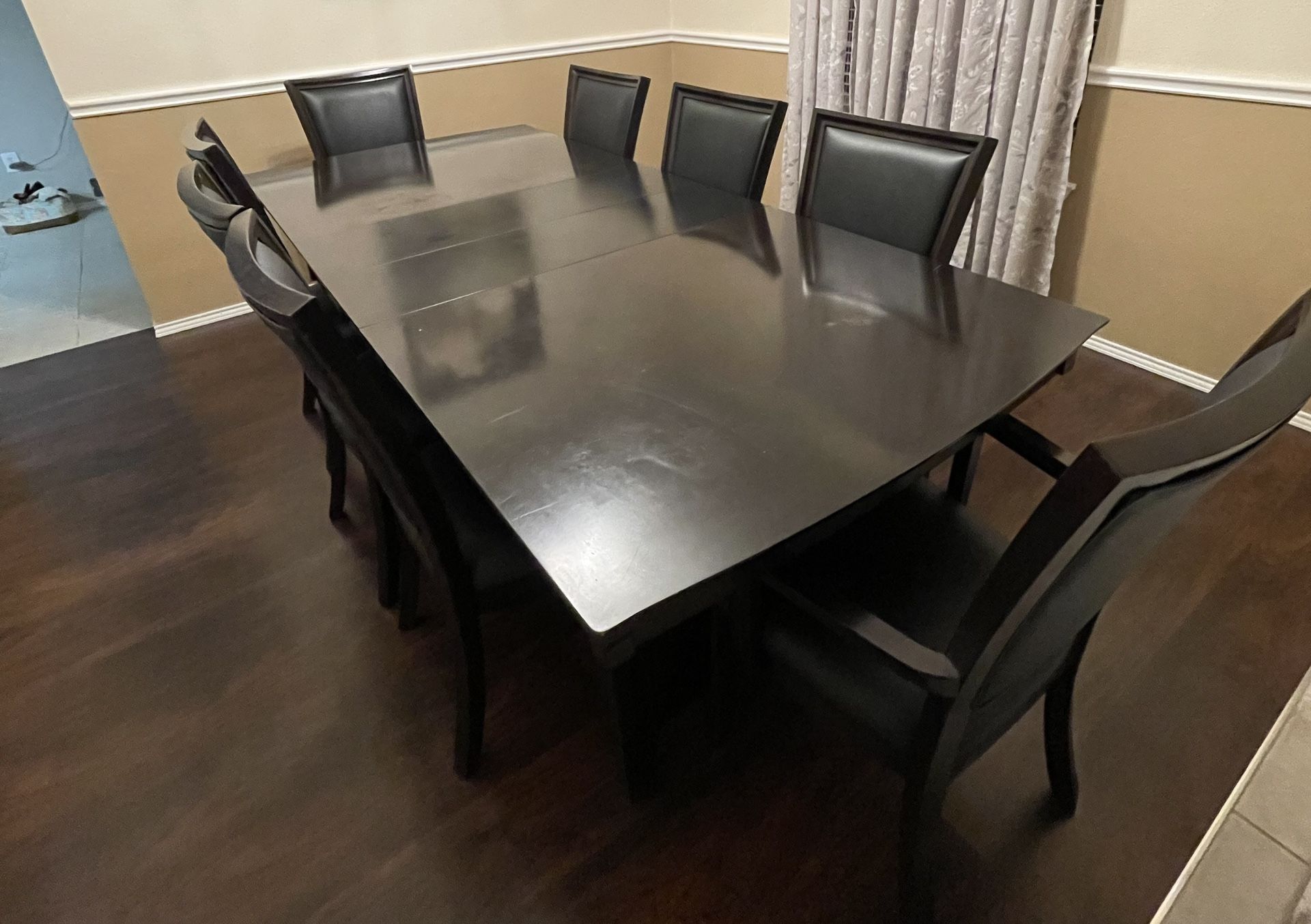 Dining Table Set With 8 Chairs 