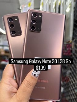 Unlocked - Samsung Galaxy Note 20 128 Gb and clean imei