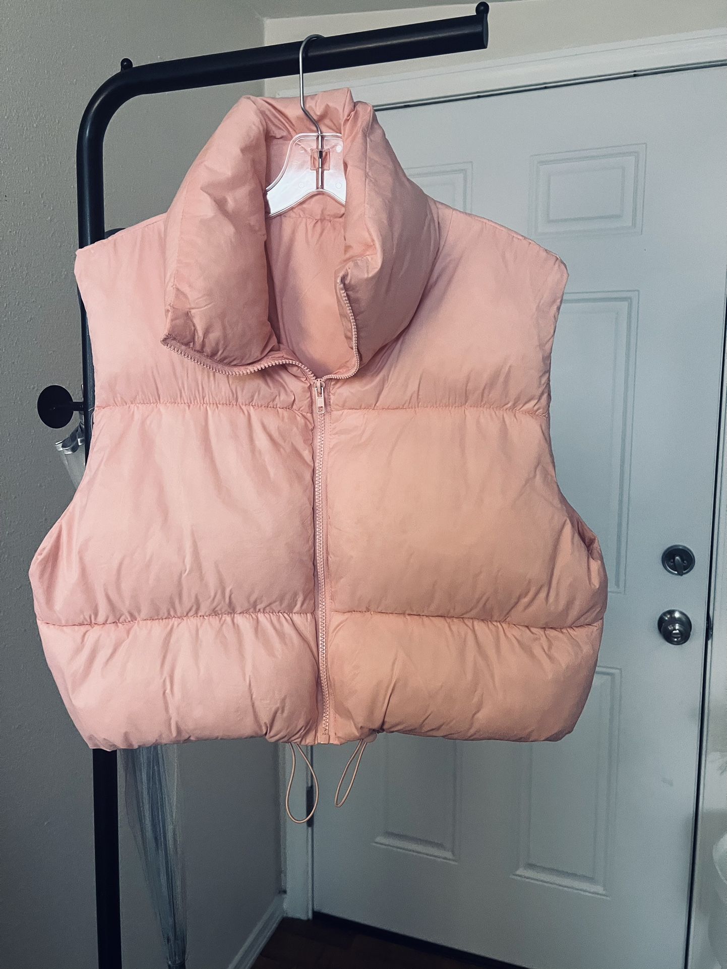 Pink Puffer Vest