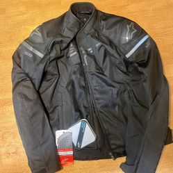 New Padded Motorcycle Jacket - Alpinestar T-GP Plus R V3