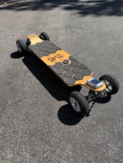 SuperBeast custom electric skateboard -7k watts