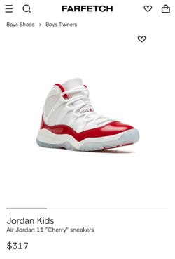 Jordan Retro 11 Boys Size 11