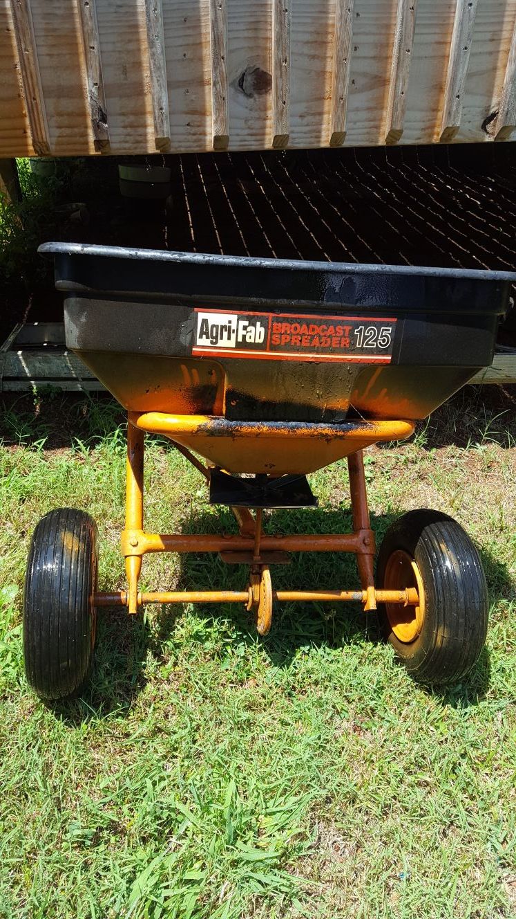 AgriFab Broadcast Spreader 125 for Sale in Lexington, NC OfferUp