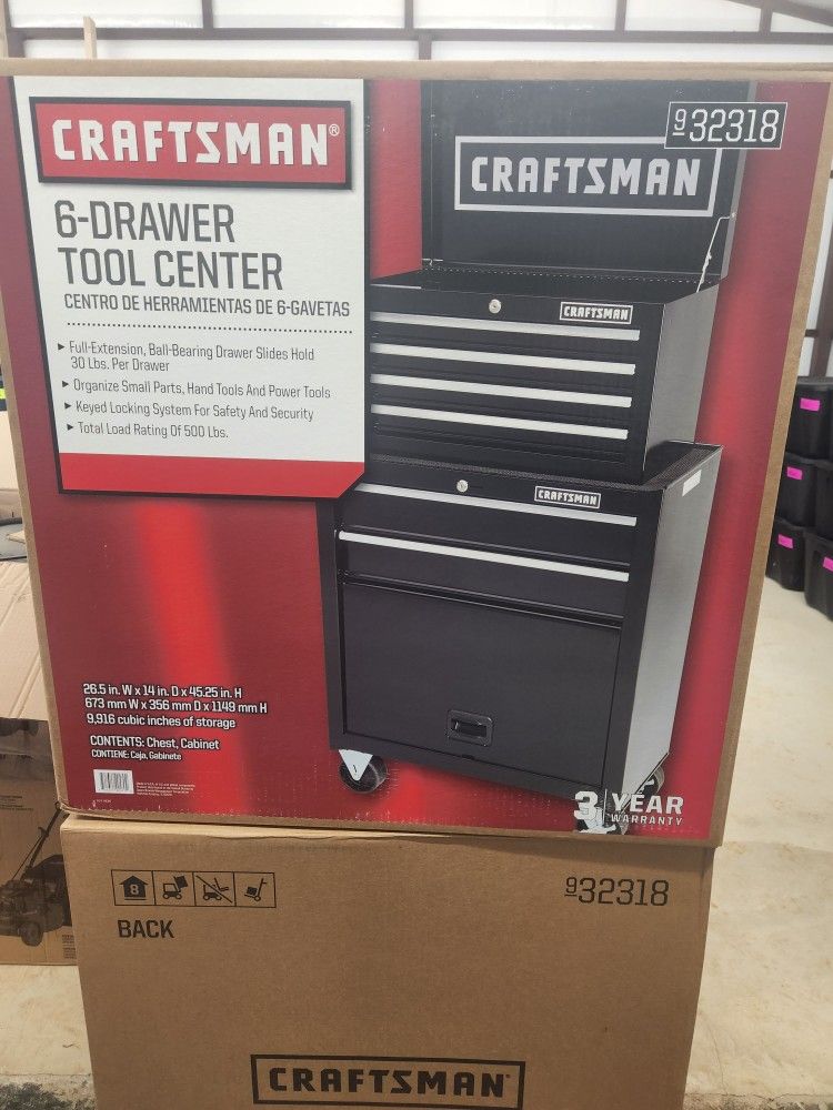 Craftsman 6 Drawer Tool Box
