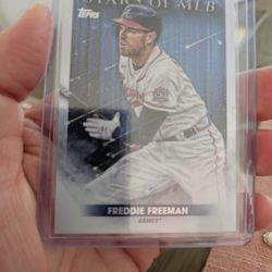 Atlanta Braves Freedie Freeman Baseball Cards Lot 