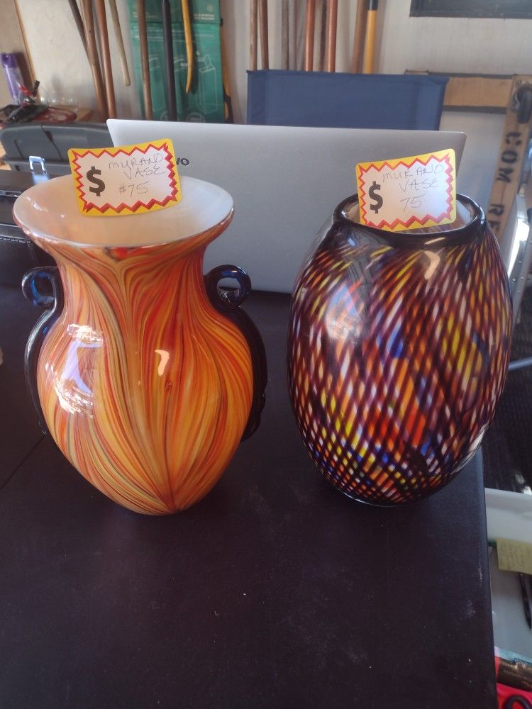 Murano Vases