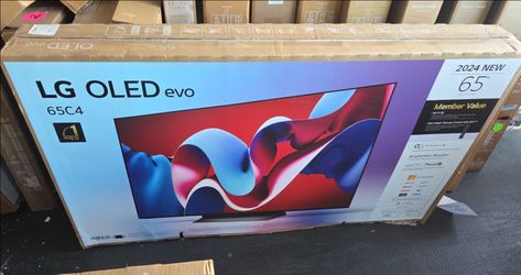 65C4 65” LG smart 4k oled hdr tv
