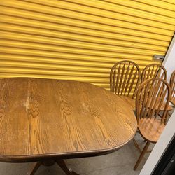 Kitchen table and chairs/ coffee table