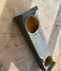 Dual Subwoofer Speaker Box Enclosure