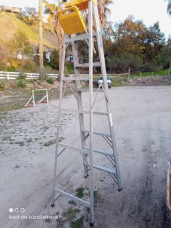 8-foot ladder in good condition