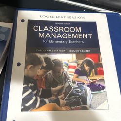 Classroom Management For Elementary School Teachers