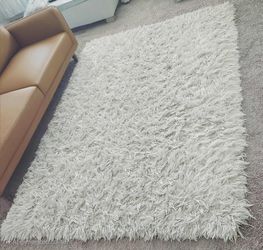 💫 White Area Rug, 5ft x 8ft (Central Oriental)