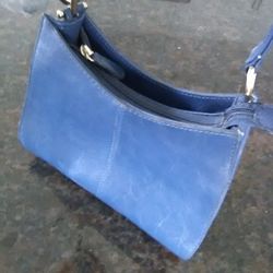 Vintage Liz Claiborne Leather purse Hand bag Pocket book shoulder bag