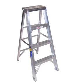 Werner 4 ft. Aluminum Step Ladder - 375 lb. Load Capacity