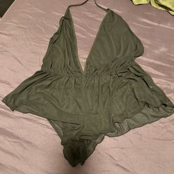 Halter Top Shorts Lingerie 