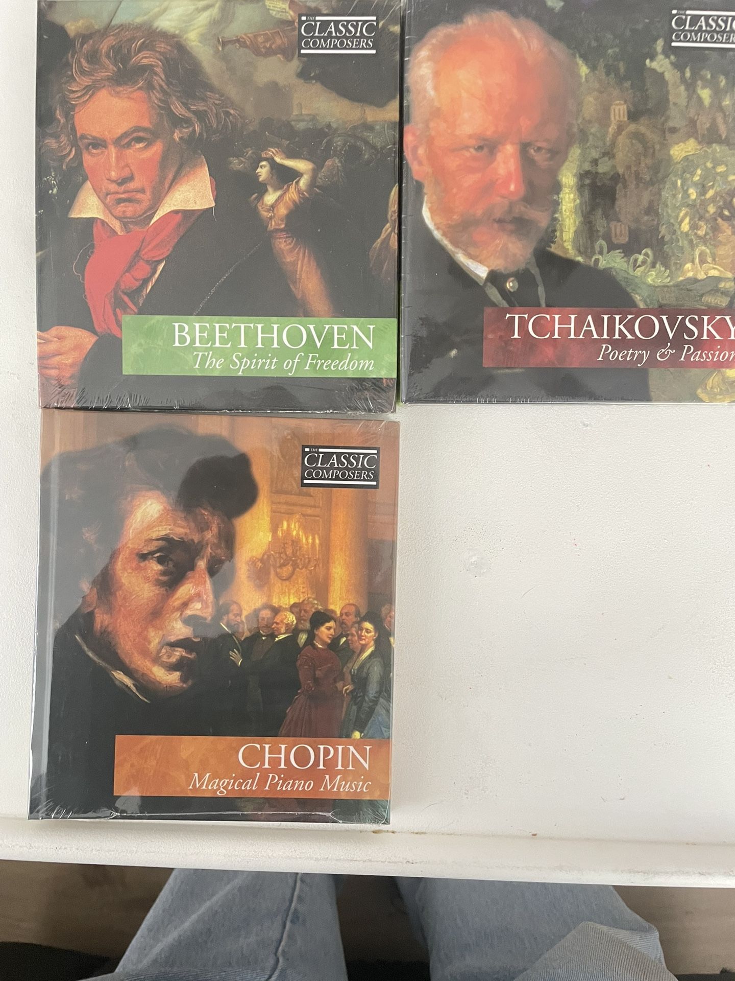 3 Dvd Set Of The Greatest Classical Composers