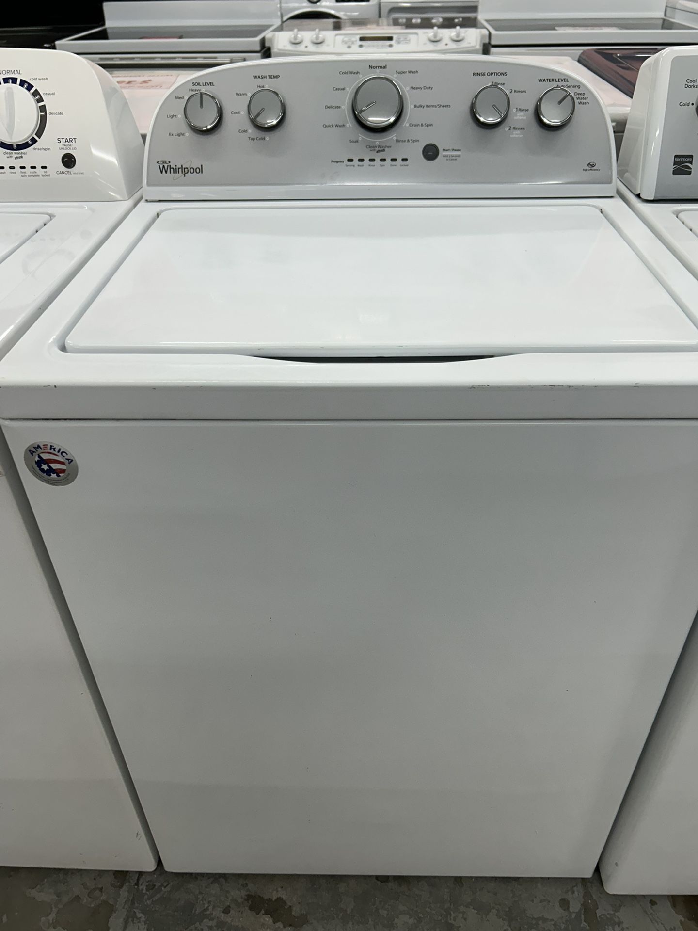 Whirlpool Washer With Agitator