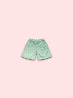Eric Emanuel AOP monogram mesh shorts blue mens 3XL runs small