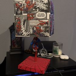 Spiderman Lamp Light 