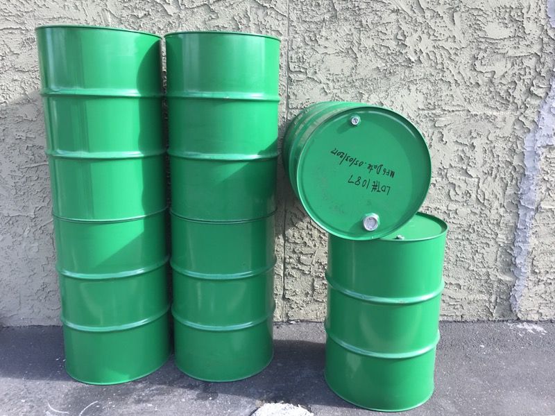 55 gallon olive oil drum / barrel