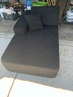 Boneless chaise couch