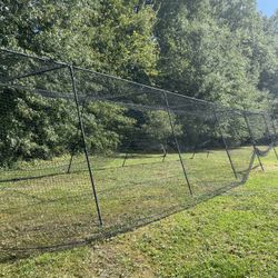 Freestanding Trapezoid Batting cage