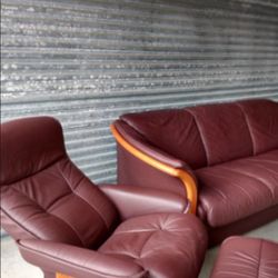 BRAND NEW - ABSOLUTELY BEAUTIFUL CANTONI LUXURY LEATHER SOFA SET