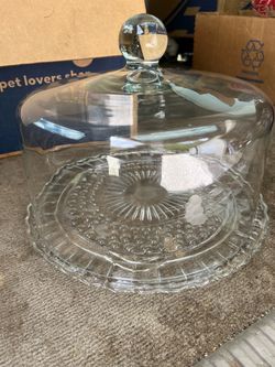 Princess House Glass Cake Dome Cover