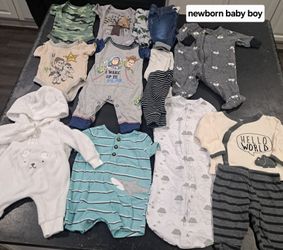 Newborn baby boy clothes