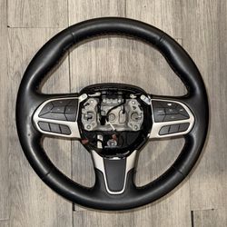 17-22 Chrysler Pacifica Steering Wheel w/ Control Buttons 6MJ841X9AA OEM #251127
