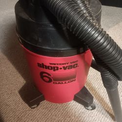 6 Gallon Shop Vac Wet/Dry