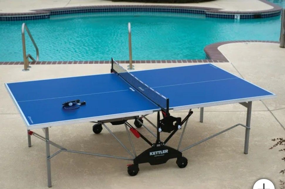 Kettler Monte Carlo Indoor/Outdoor Table Tennis Bundle PENDING