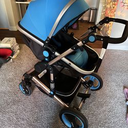 Belecoo 2016 Model Q3 Baby Stroller Bassinet Newborn 0-3 Years Old 