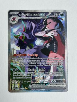 Pokemon Ascended Heroes Marnie’s Grimmsnarl EX