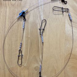 SeaStrive HD 200lb Double Drop Surf Leader