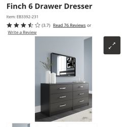 6 Drawer Dresser