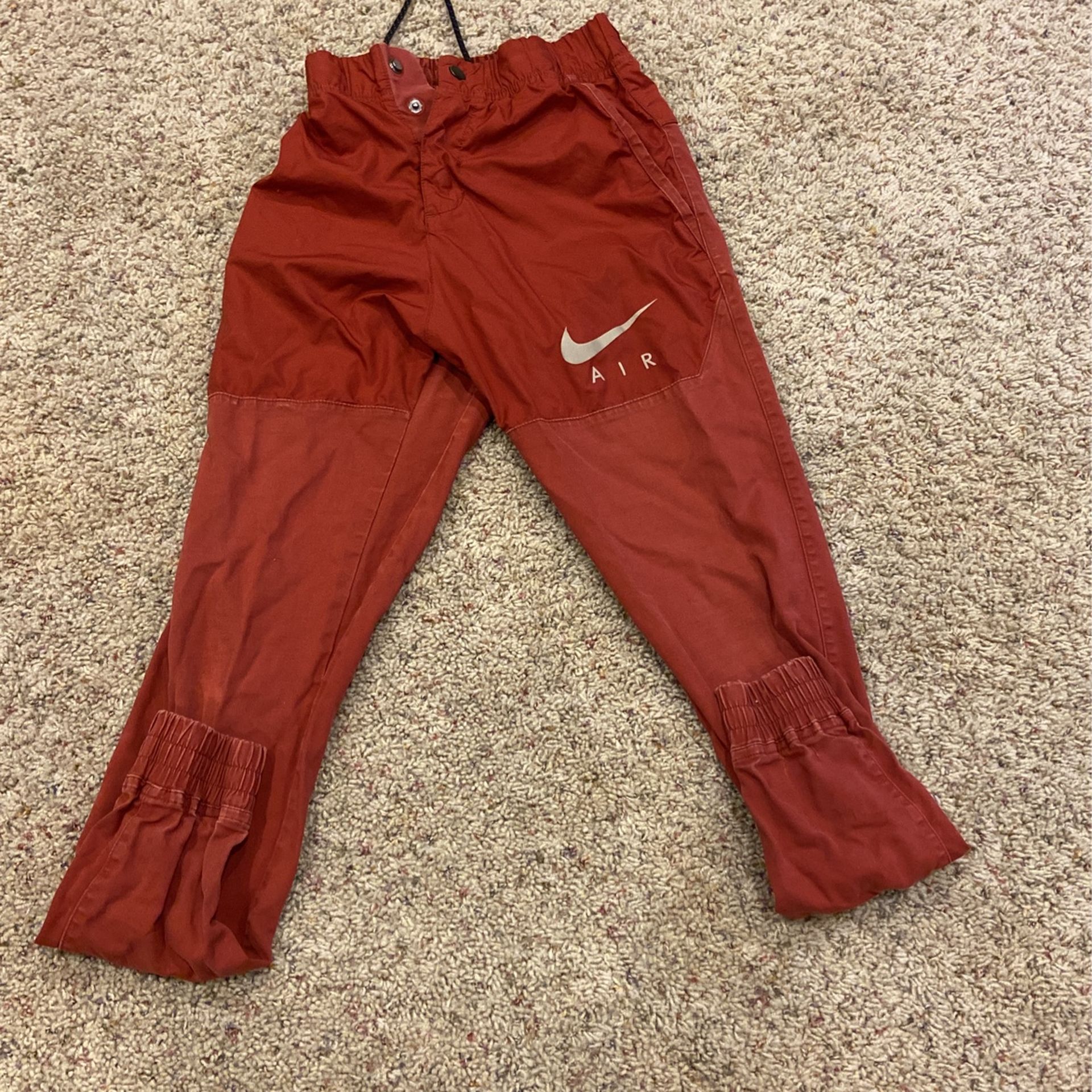 Red Nike Pants Mens Size Small
