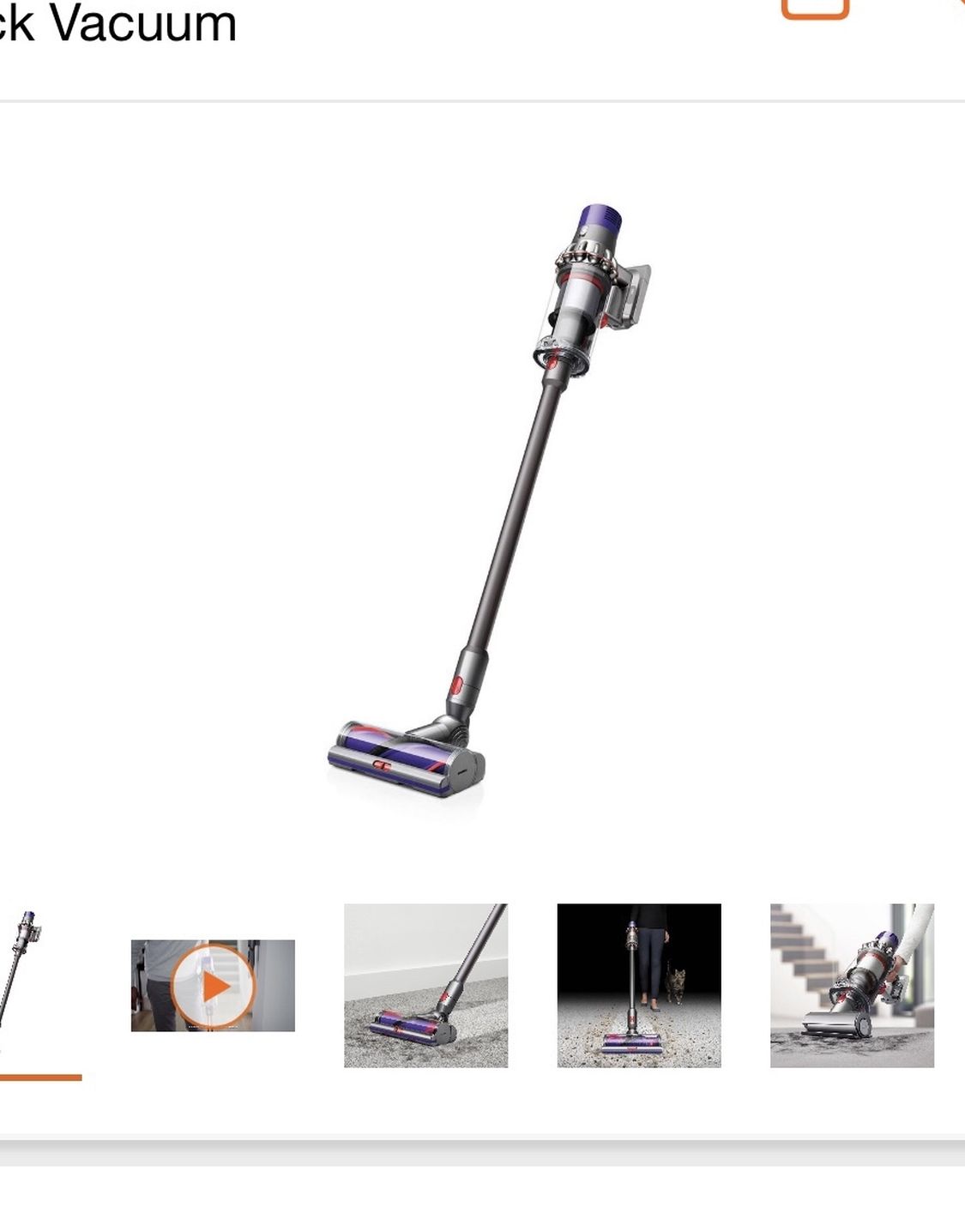 Dyson V 10 Cyclone Vacuum