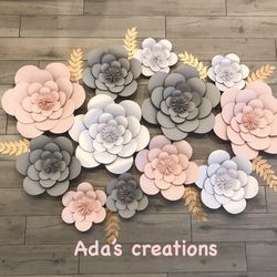 Paper Flowers Decoration 
