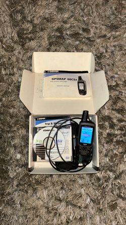 Garmin GPSMAP 60CSx Handheld GPS Navigator Bundle