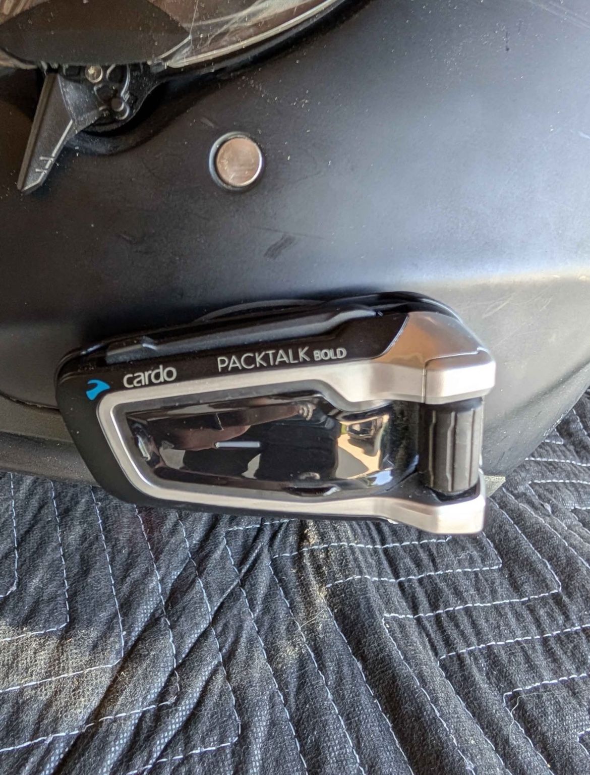 Cardo Packtalk Bold - Motorcycle Bluetooth Headset with JBL Audio