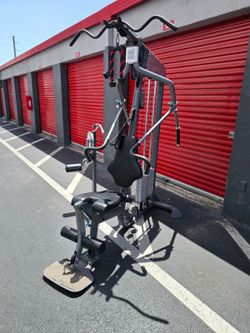 Fitness Home Gym. Gimnasio en casa. Precor S3.15. HOMESTEAD 33033 Compact Precor S3.15 strength training system has optimized bio-mechanics and freedo